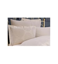 Tiara Bambu Jakar Kumaş Krem Ikili Oksford 60x80cm Yastık Kılıfı - 1355