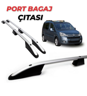 CİTROEN BERLİNGO 2008 2009 2010 2011 2012 2013 2014 2015 2016 2017 2018 TAVAN ÜSTÜ ÇITA PORTBAGAJ