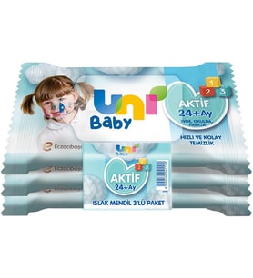 Baby Aktif Cep Mendil 3*15 Yaprak