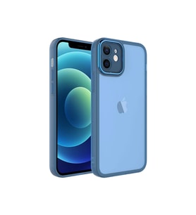 Apple iPhone 11 Uyumlu Kılıf Kamera Korumalı Transparan Zore Post Kapak (Mavi)