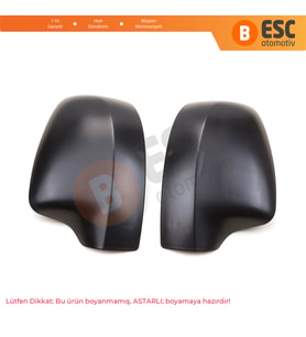 Dacia Duster 1 Sandero 2 Logan 2 için Sağ Sol Yan Dış Ayna Kapağı 963736915R, 963747198R