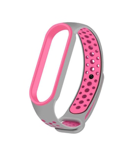 Xiaomi Mi Band 6 KRD-02 Suya Dayanıklı Delikli Renkli Silikon Kordon NO9