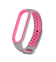 Xiaomi Mi Band 6 KRD-02 Suya Dayanıklı Delikli Renkli Silikon Kordon NO9