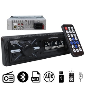 Carstar CS-960 Çift USB/SD/FM/AUX/Bluetooth Kumandalı Oto Teyp 4X60 Watt