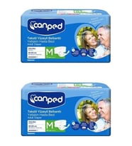 Canped Belbantlı Tekstil Yüzey Hasta Bezi Medium 30*2 (60 Adet)