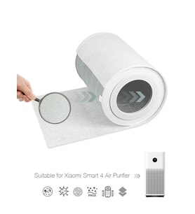 Purmed 10 Adet Xiaomi Air Purifier 4 Uyumlu Toz Tutucu Ön Filtre