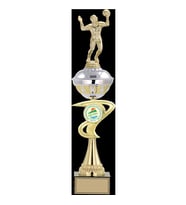 ODAK KUPA - Figürlü Kupalar - Voleybol Erkek Figürlü Kupalar FG-065 A - 50 cm