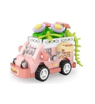 VAGONLIFE LOZ 8640 MİKRO BLOK ÇİÇEK ARABASI 160 PARÇA