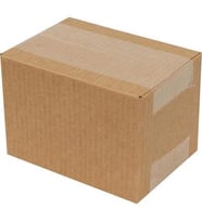 10x7x7cm Tek Oluklu Koli - Kraft