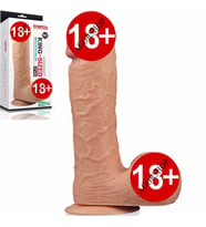 Agorshop Lovetoy King Sized 25 cm Kalın Damarlı Büyük Penis LV2206 GG1-R470