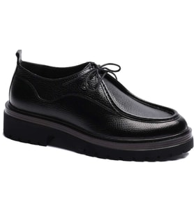 Pierre Cardin 103-OSL11 Siyah Floter Erkek Deri Ayakkabı