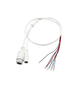 MN-IP3 IP Kamera Yedek Kablo, RJ45 Ethernet ve DC Güç Soketi, 9 Pin