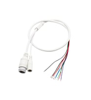 MN-IP3 IP Kamera Yedek Kablo, RJ45 Ethernet ve DC Güç Soketi, 9 Pin