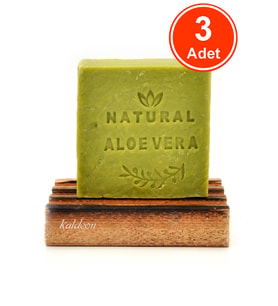 Aloevera Sabunu El Yapımı Doğal 120 G x 3 Adet