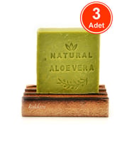 Aloevera Sabunu El Yapımı Doğal 120 G x 3 Adet