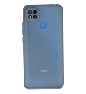 Redmi 9C Kılıf Montreal Silikon Kapak - Gri