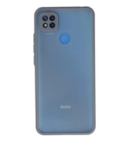 Redmi 9C Kılıf Montreal Silikon Kapak - Gri