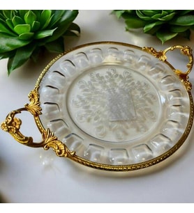 Royking Yuvarlak Sunum Tabağı 19x24 CRG101