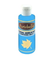 Turkuaz Akrilik Boya Artebella Turkuaz Akrilik Boya 3011 Turkuaz 130 ml (Karışık)