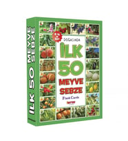 Diytoy Cards Book İlk 50 Meyve Sebze