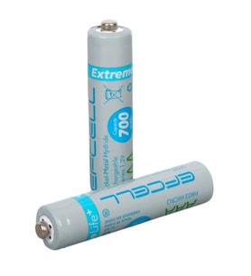 Efcell Extreme Life+ AAA 700mAh 1.2V Şarj Edilebilir Ni-MH Pil (2'li Paket)