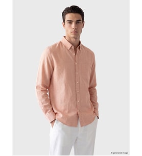 LCWAIKIKI Classic Pembe Standart Kalıp Erkek Gömlek