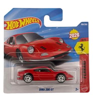 Hot Wheels Ferrari Dino 206 GT - Kırmızı - JJH56 (1/64)