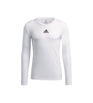 adidas Team Base Tee Erkek Futbol Uzın Kollu Antrenman Tişörtü GN5676 Beyaz