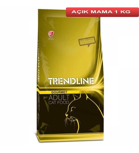 Trendline Gourmet Kedi Maması 1 kg AÇIK