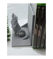 Dekoratif Kurt Kitaplık Tutucu, Kitap Tutucu, Kitap Standı