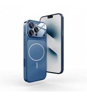 Coverzone iPhone 17 ile Uyumlu K?l?f MagSafe ile uyumlu Kablosuz ?arj Destekli Temperli Kamera Koruma Glass K?l?f � Parmak izi yapmayan Wireless Charging Kamera Koruyucu Darbe Emici Sert Kapak