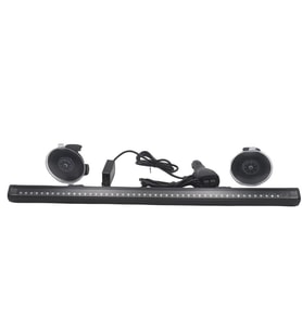Çakar lamba 12-32v esnek model 44cm vantuzlu çakarlı mavi-kırmızı / LAPA544 (Karışık)