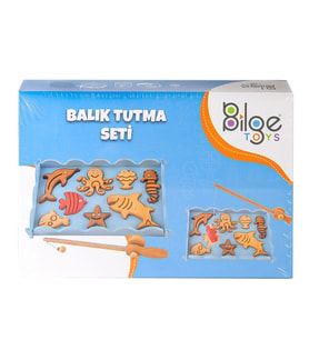 BLG-104 Ahşap Balık Tutma Oyunu