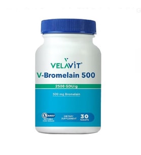 Velavit V-Bromelain 500 30 Tablet
