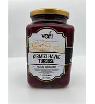 Vafi Turşu Serisi Kırmızı Havuç Turşusu 1000cc-500gr