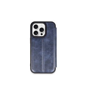 Iphone 15 Kılıf Flip Cover - Lacivert