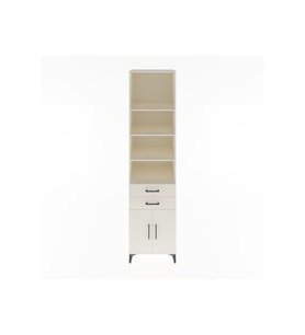 Hyperion Dolap 5 Raflı 2 Çekmeceli 2 Kapaklı 60x44x243 Aytaşı-Aytaşı