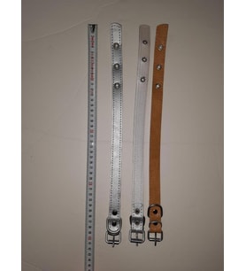 HAZ Suni Deri Köpek Boyun Tasma 2cm-40cm