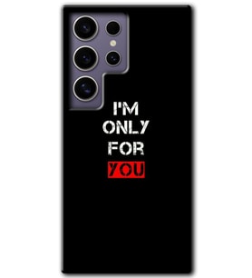 Galaxy S24 Ultra Kılıf HD Desen Baskılı Kılıf - For You