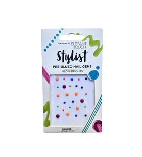 Elegant Touch Stylist Neon Brights Hazır Yapışkanlı Tırnak Taşları –  Neon Renkler