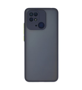 Xiaomi Redmi 10c Kılıf Montreal Silikon Kapak - Lacivert