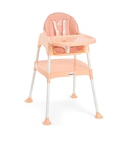 Wellgro Pretty 3 in 1 Mama Sandalyesi ve Çalışma Masası (Pembe)