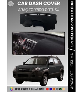 HYUNDAİ TUCSON (2004-2009) Torpido Örtüsü Ön Göğüs Koruma Torpido Koruma Çatlamayı Engeller Tam Uyum