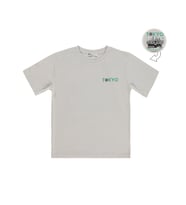 Civil Boys Tokyo Baskılı 6-9 Yaş Tişört - Koyu Taş Rengi