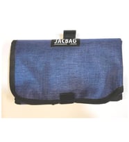 Jacbag Senior XL Lastik Ayraçlı Cepli Katlanır Lacivert Sanatsal Kalem Çantası (Çok Renkli)