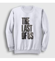 Presmono Unisex Beyaz Joel And Ellie Oyun The Last Of Us Sweatshirt 359893tt