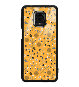 Xiaomi Redmi Note 9 Pro Uyumlu Sarı Bindanlı Tasarımlı Glossy Telefon Kılıfı
