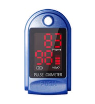Reidan Pulse Oksimetre Parmaktan Nabız Ölçer Oksijen Ölçüm Cihazı - Nabız Ve Oksijen Satürasyon Ölçüm Aleti