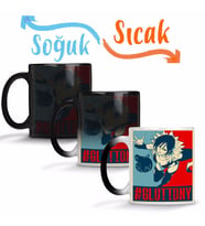The Seven Deadly Sins Merlin Gluttony Sihirli Kupa Bardak Porselen
