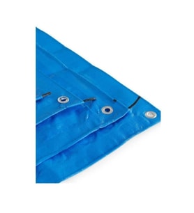 Su Geçirmez PVC-Parafin Gölgelik Çadır-Tente-Branda Mavi 6x10 m